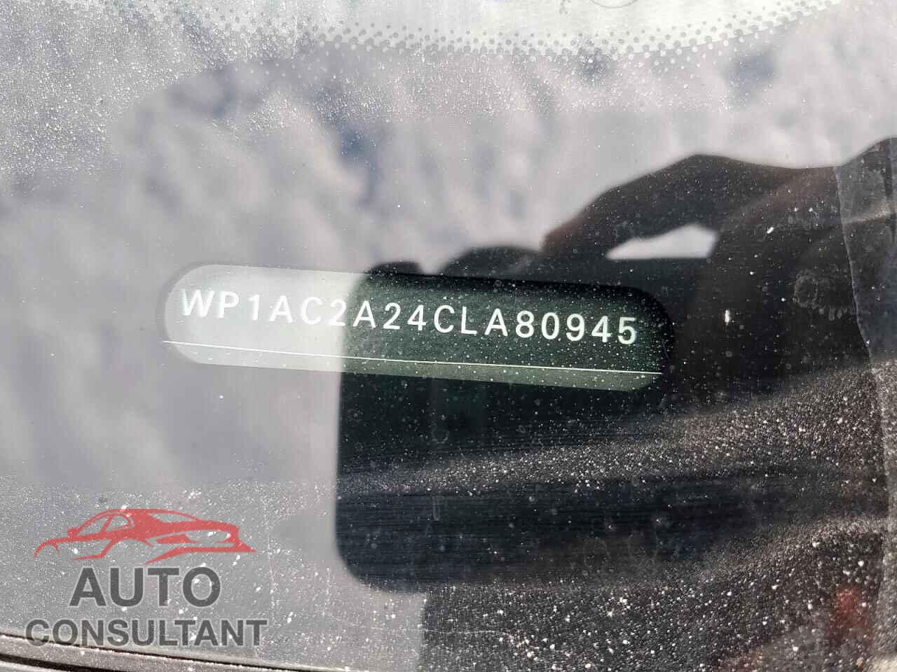 PORSCHE CAYENNE 2012 - WP1AC2A24CLA80945