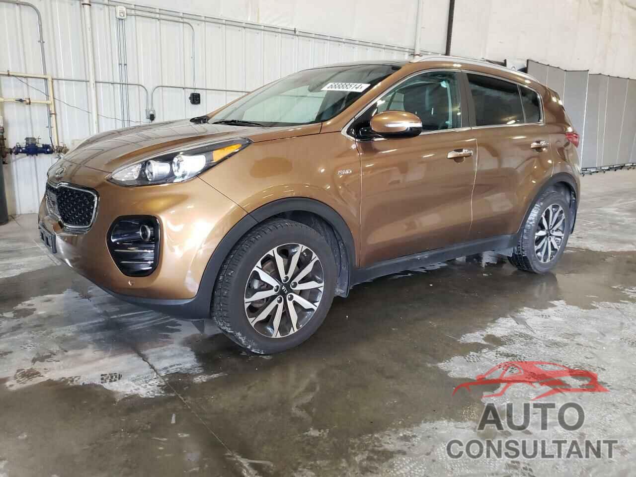 KIA SPORTAGE 2017 - KNDPNCAC7H7270839