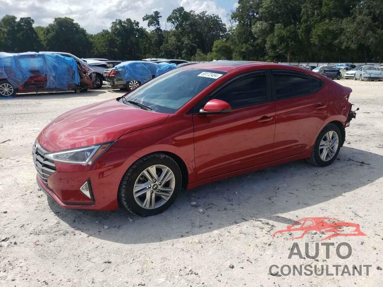 HYUNDAI ELANTRA 2020 - KMHD84LF7LU070461