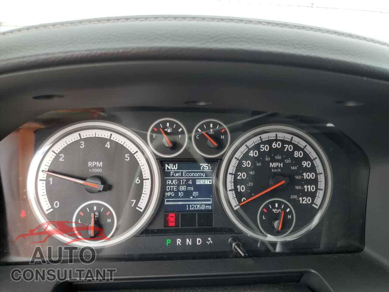 DODGE RAM 1500 2012 - 1C6RD7MT1CS321196