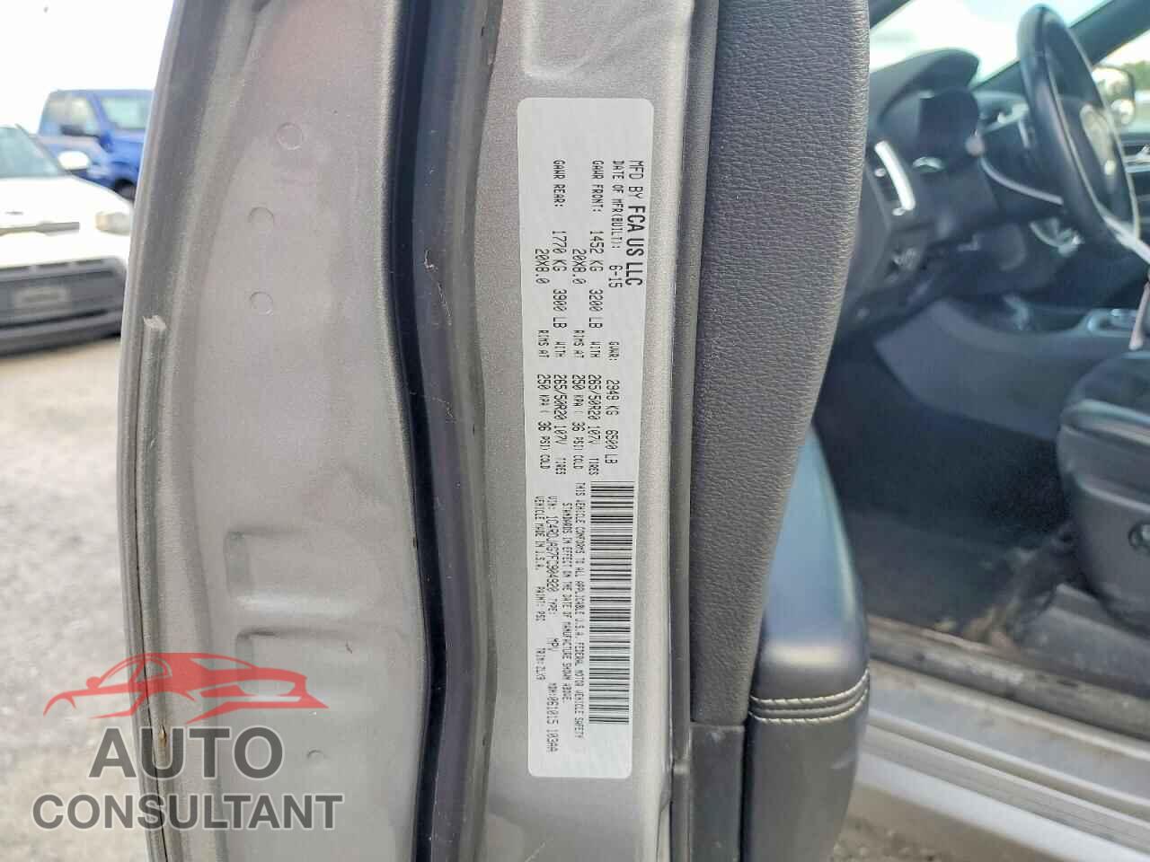 DODGE DURANGO 2015 - 1C4RDJAG7FC904920