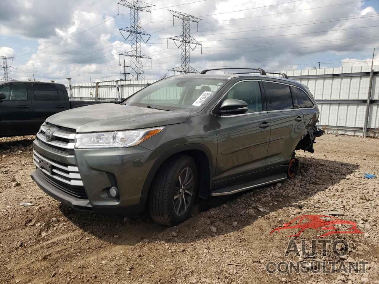 TOYOTA HIGHLANDER 2017 - 5TDJZRFH0HS403173