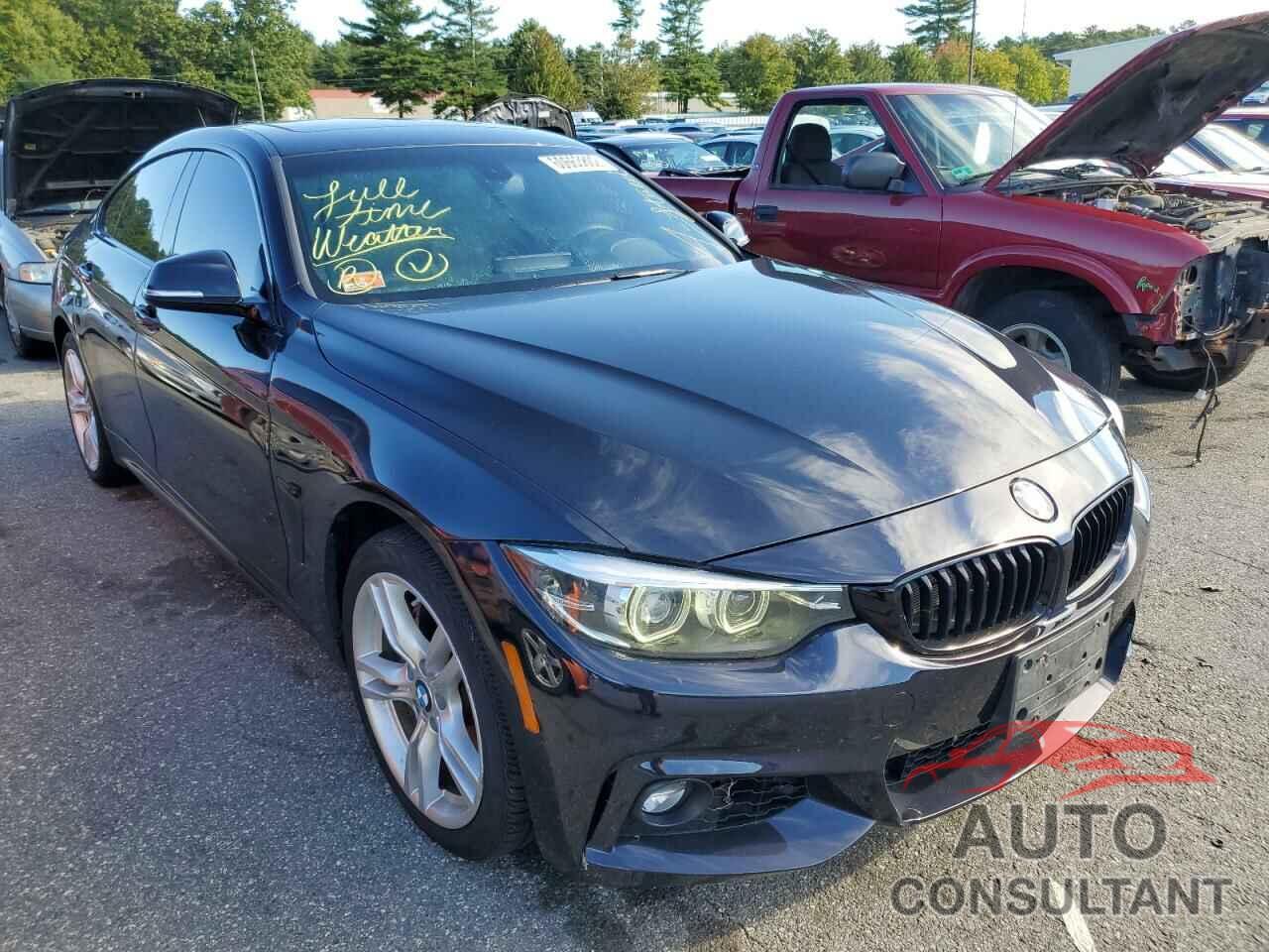 BMW 4 SERIES 2018 - WBA4J7C51JBB98754