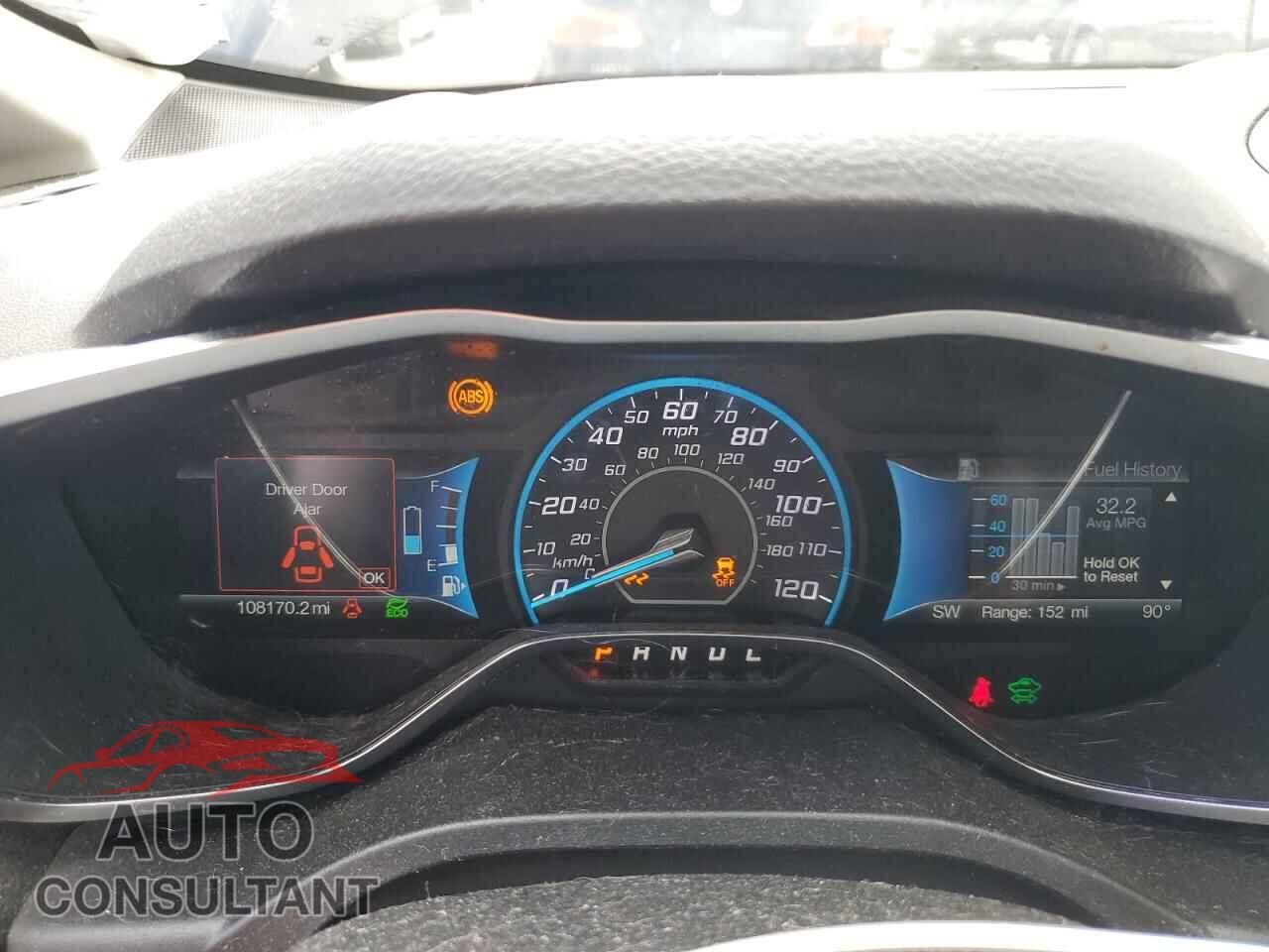 FORD CMAX 2017 - 1FADP5AU1HL112155