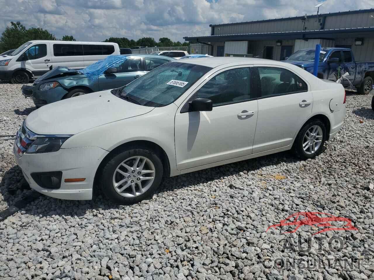 FORD FUSION 2012 - 3FAHP0GA7CR400810