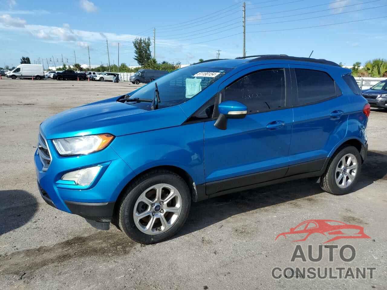 FORD ECOSPORT 2018 - MAJ3P1TE1JC183758