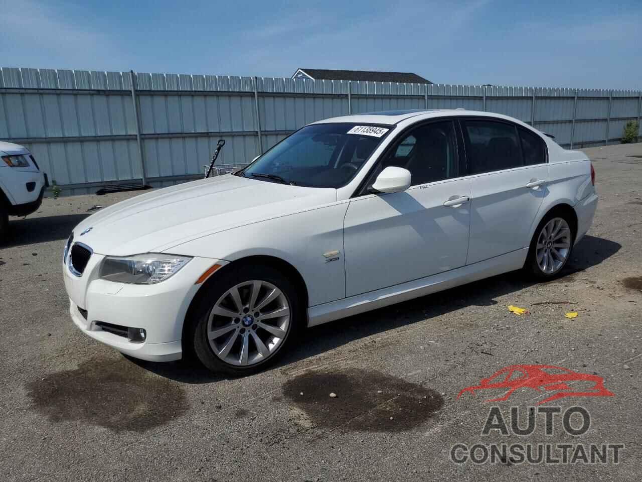 BMW 3 SERIES 2011 - WBAPK5G50BNN78982