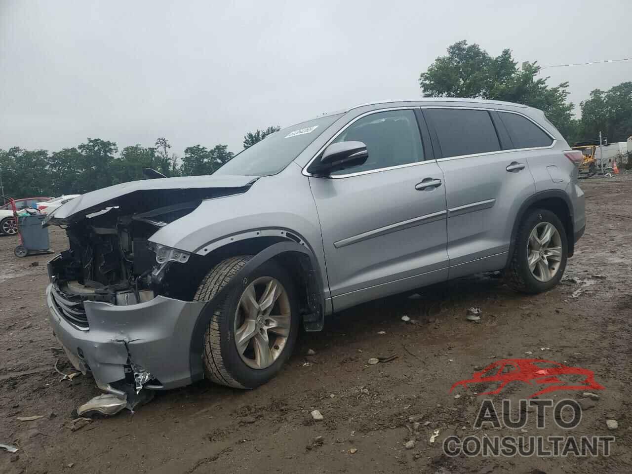 TOYOTA HIGHLANDER 2015 - 5TDDKRFH1FS192967