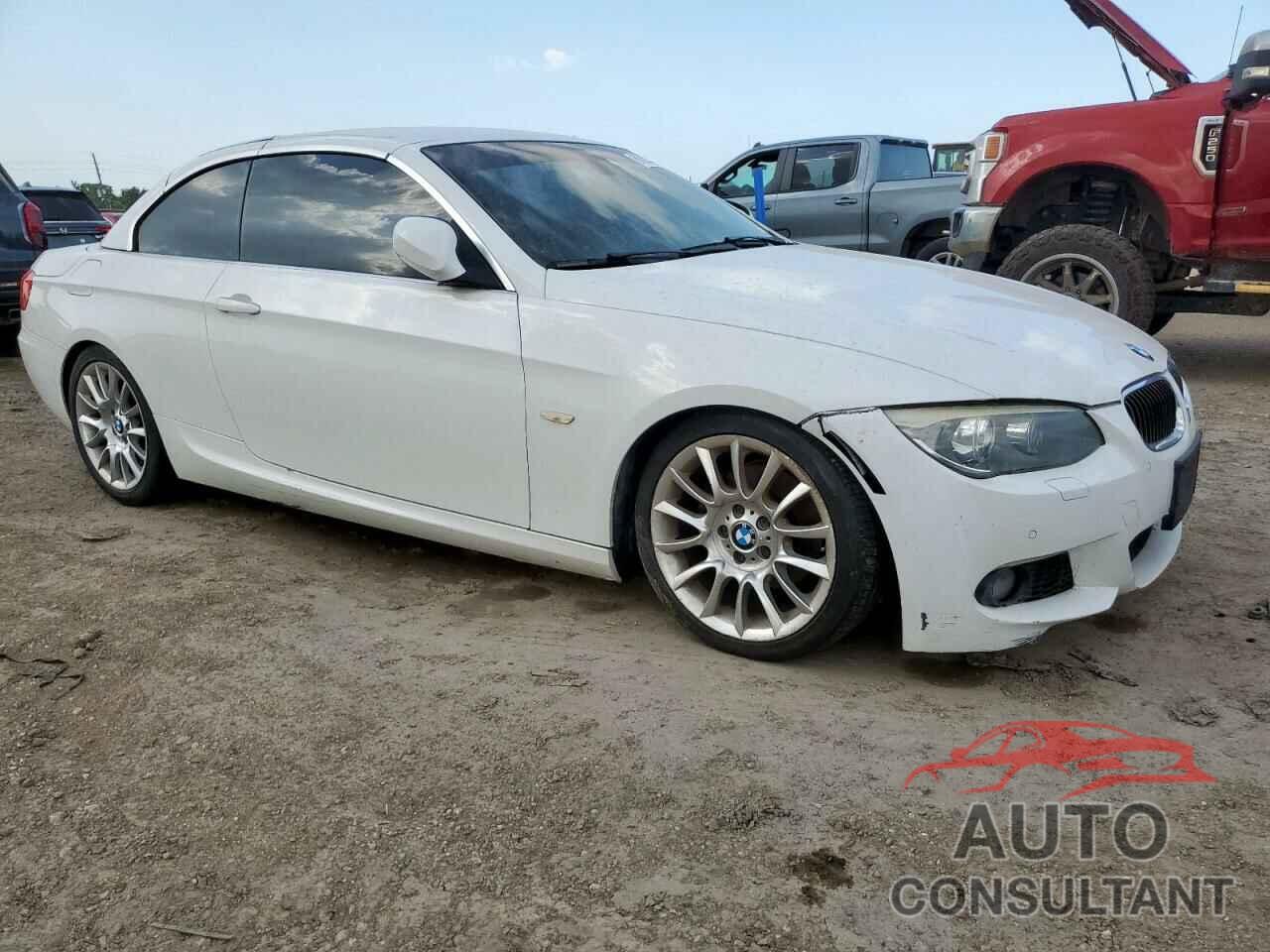 BMW 3 SERIES 2012 - WBADW3C50CE822438