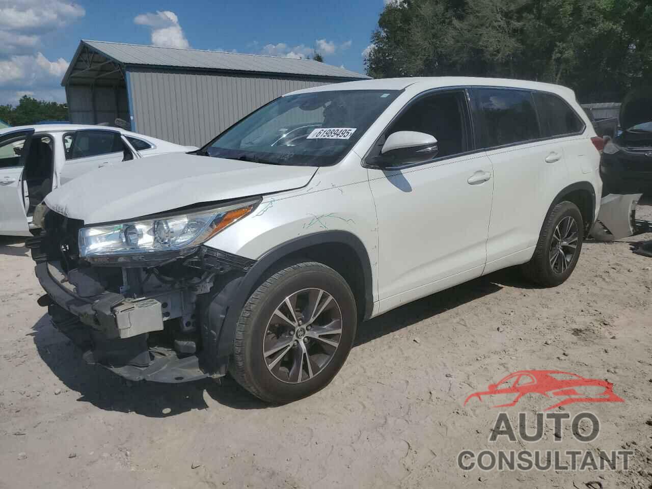 TOYOTA HIGHLANDER 2017 - 5TDZARFH8HS027493