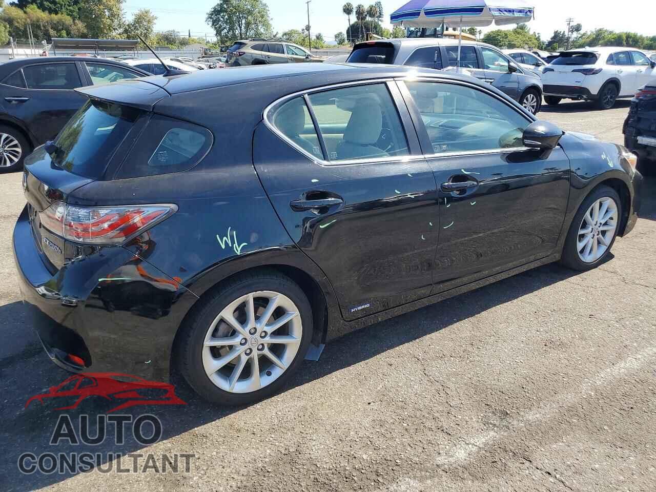 LEXUS CT 200 2011 - JTHKD5BH2B2028319