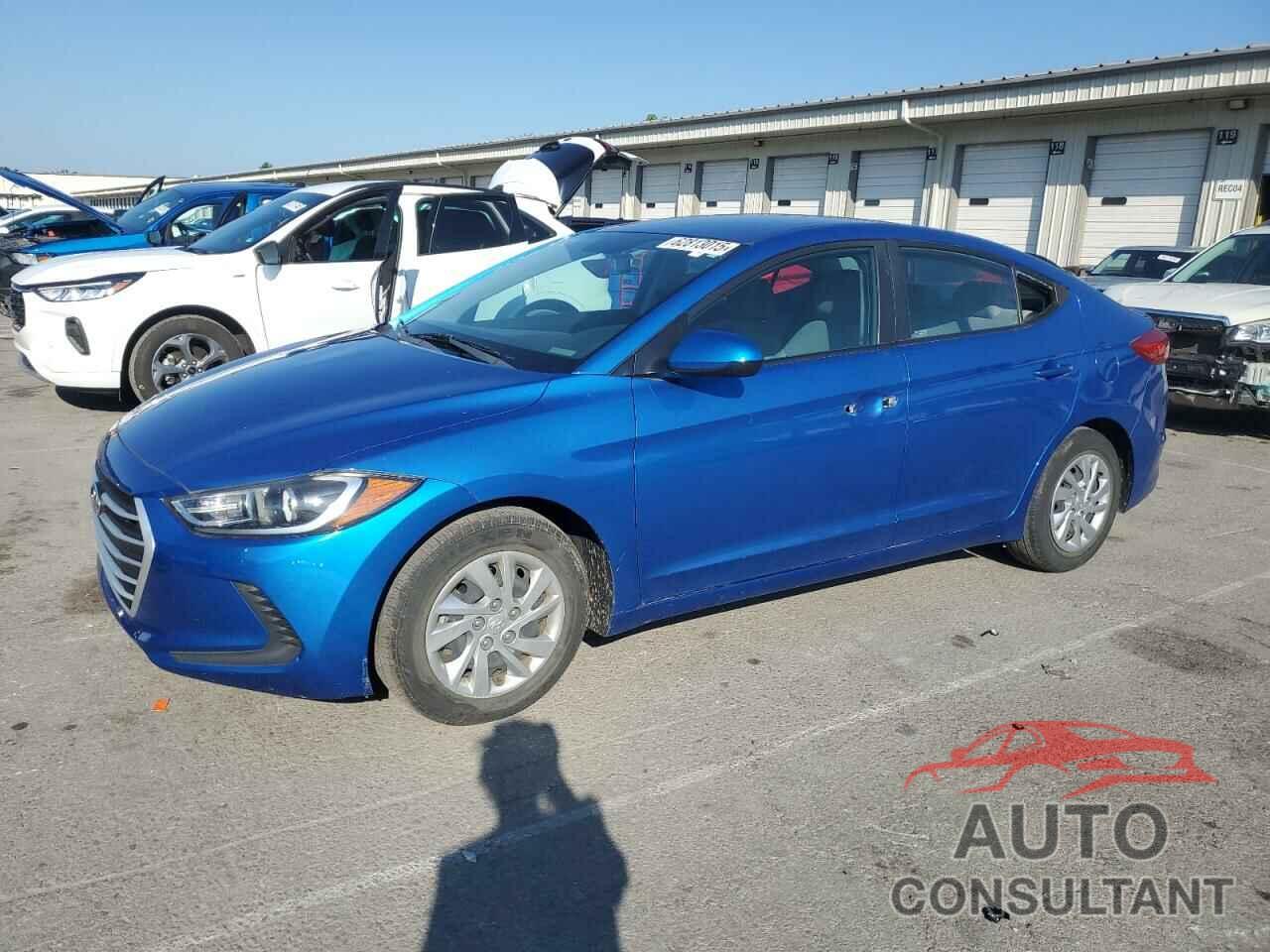 HYUNDAI ELANTRA 2018 - KMHD74LF7JU453302