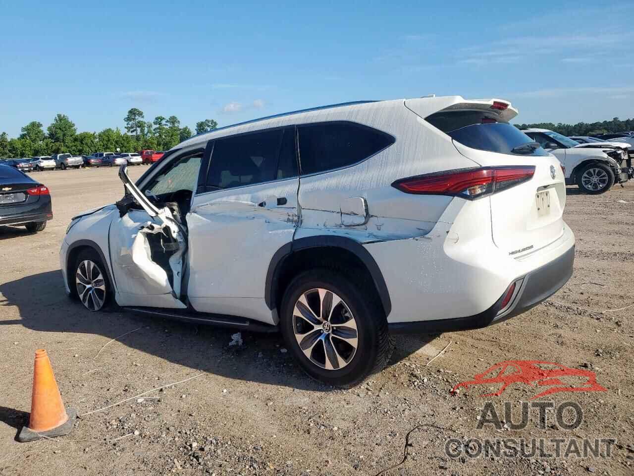 TOYOTA HIGHLANDER 2020 - 5TDGZRAH2LS503950