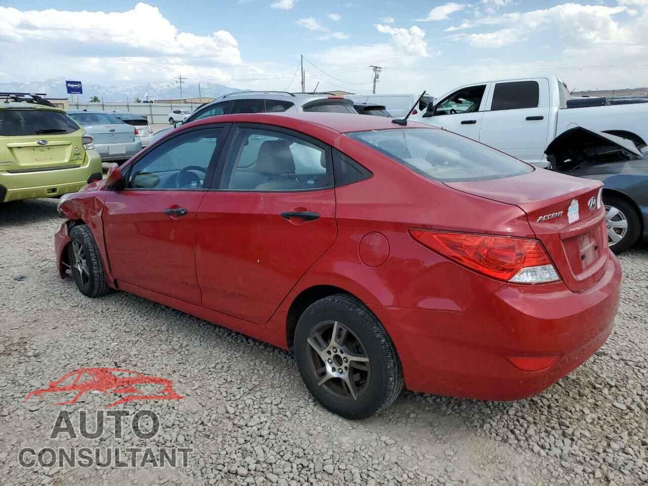 HYUNDAI ACCENT 2012 - KMHCT4AE0CU073593