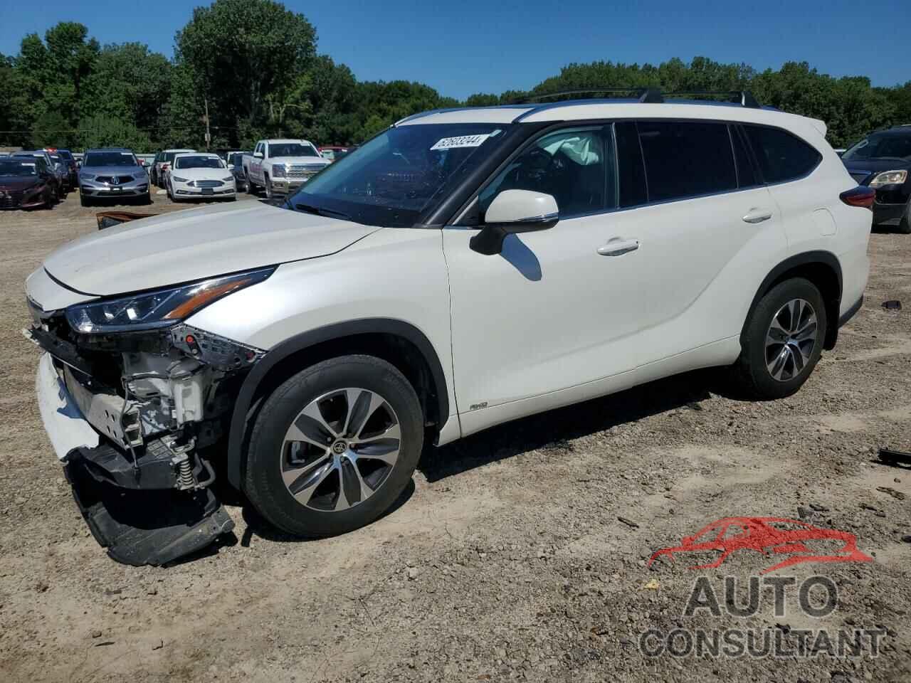 TOYOTA HIGHLANDER 2021 - 5TDGBRCHXMS058750