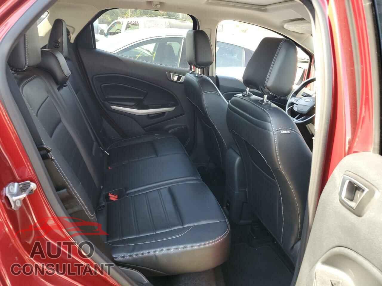 FORD ECOSPORT 2019 - MAJ6S3KLXKC284094