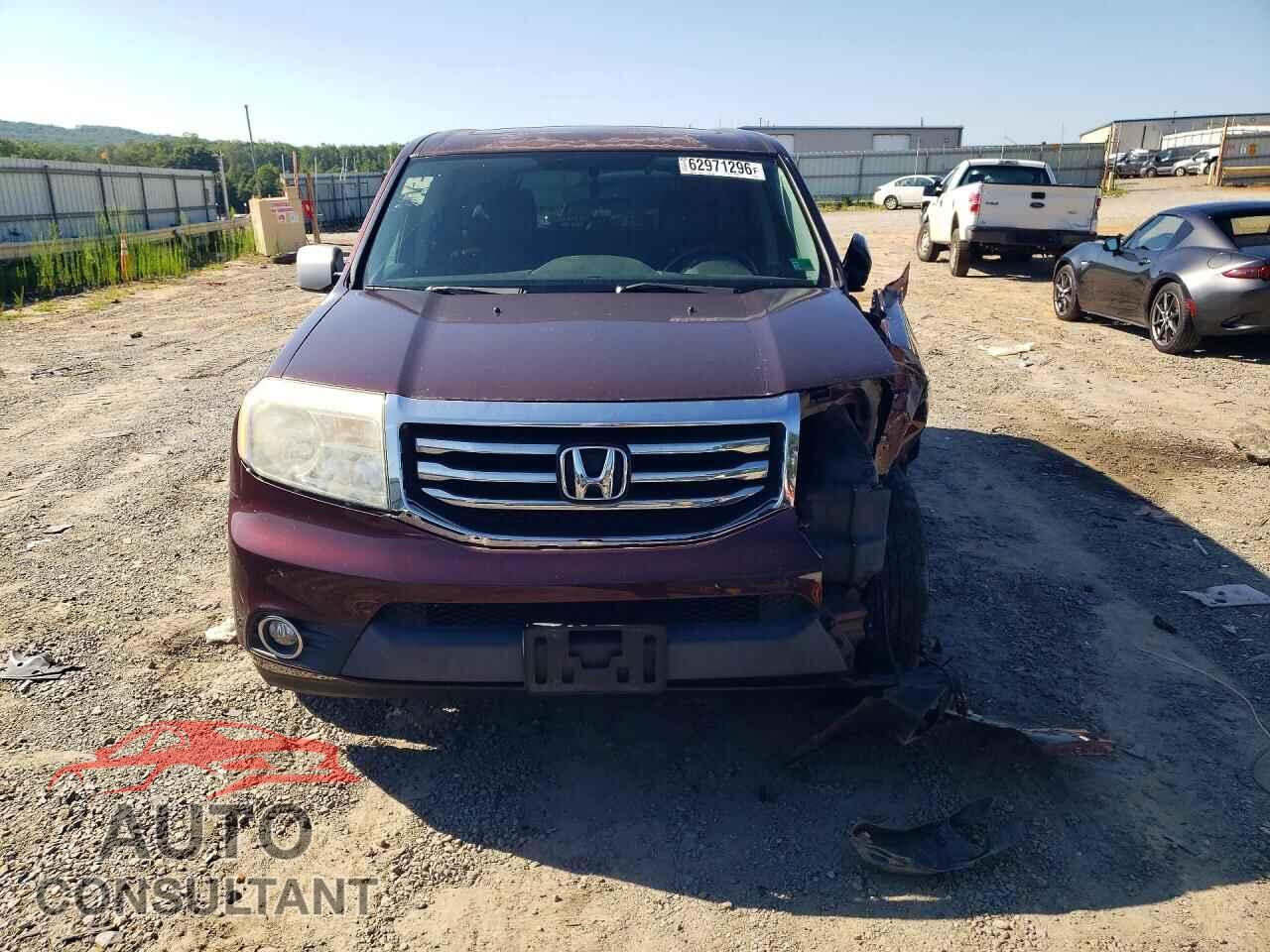 HONDA PILOT 2013 - 5FNYF4H52DB049524