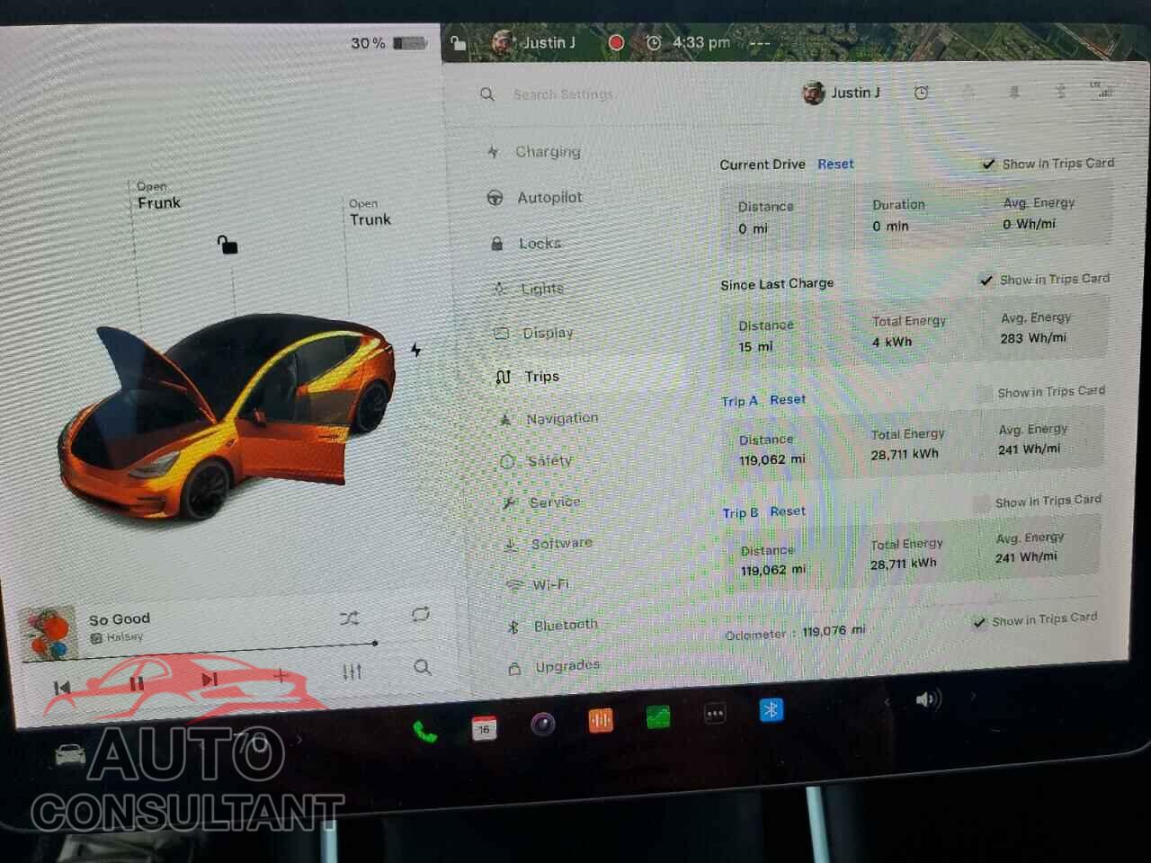 TESLA MODEL 3 2018 - 5YJ3E1EA6JF158013