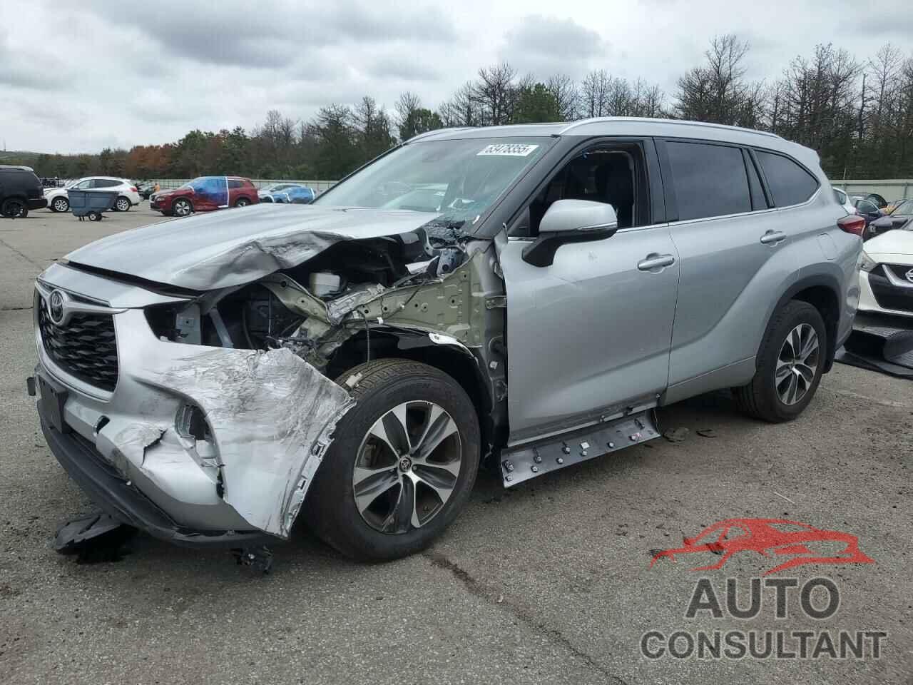 TOYOTA HIGHLANDER 2021 - 5TDGZRBH3MS544801