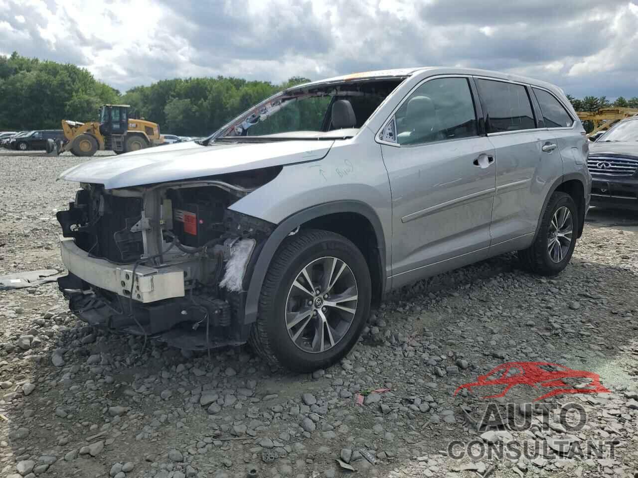 TOYOTA HIGHLANDER 2016 - 5TDJKRFH1GS347165