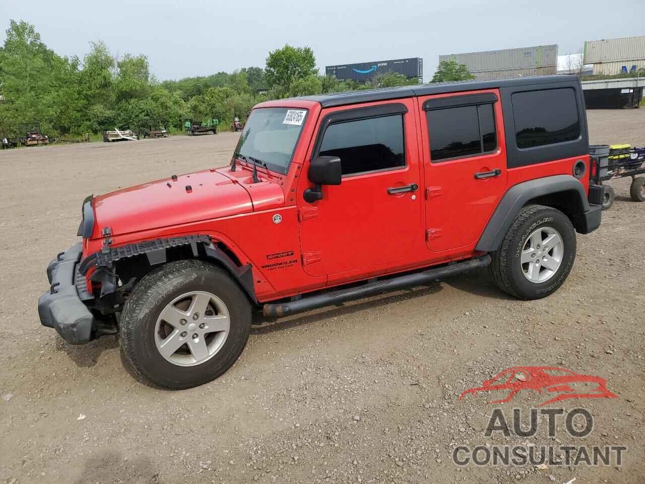 JEEP WRANGLER 2015 - 1C4BJWDG3FL610417