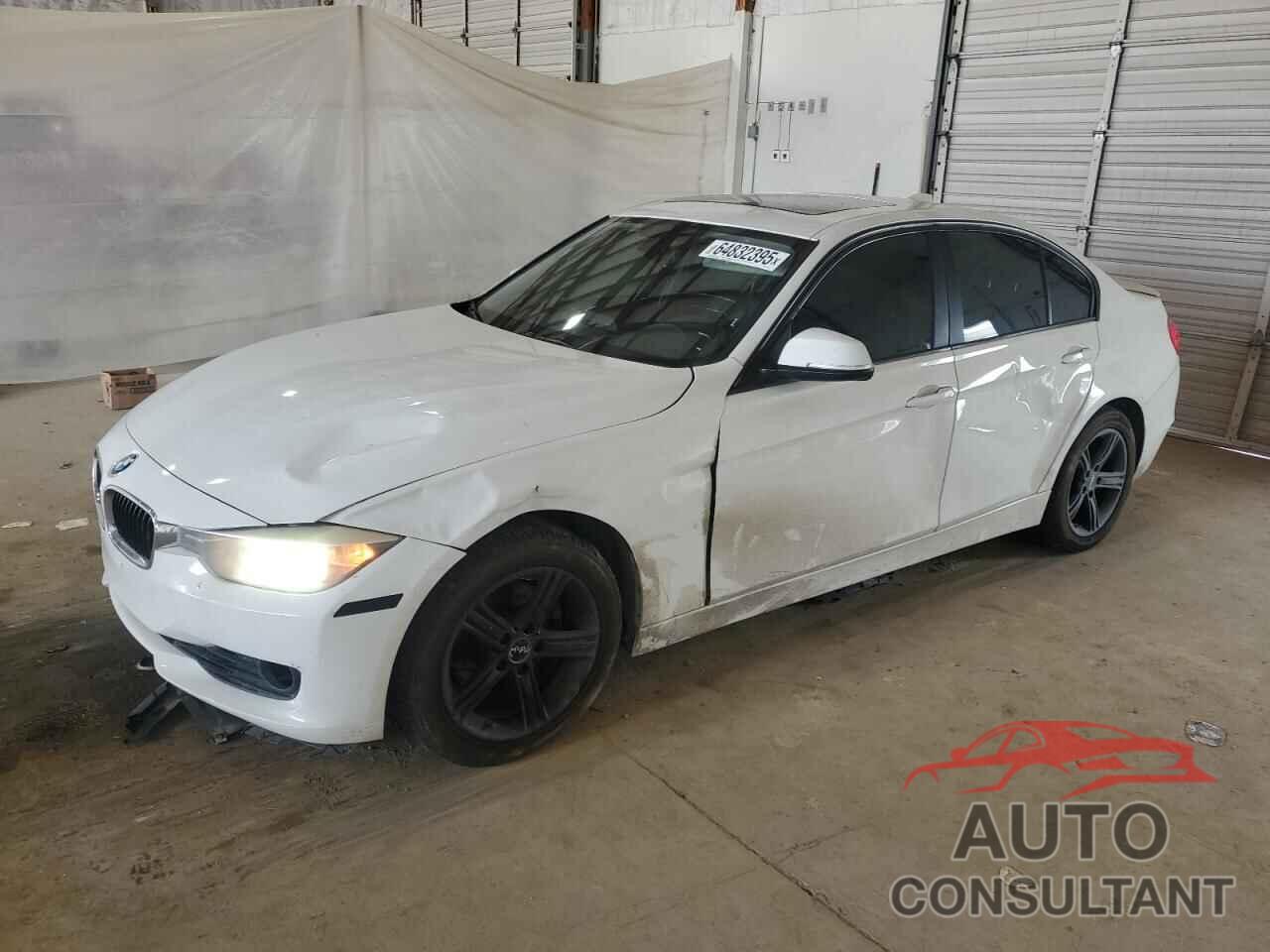 BMW 3 SERIES 2013 - WBA3B5C54DF591624