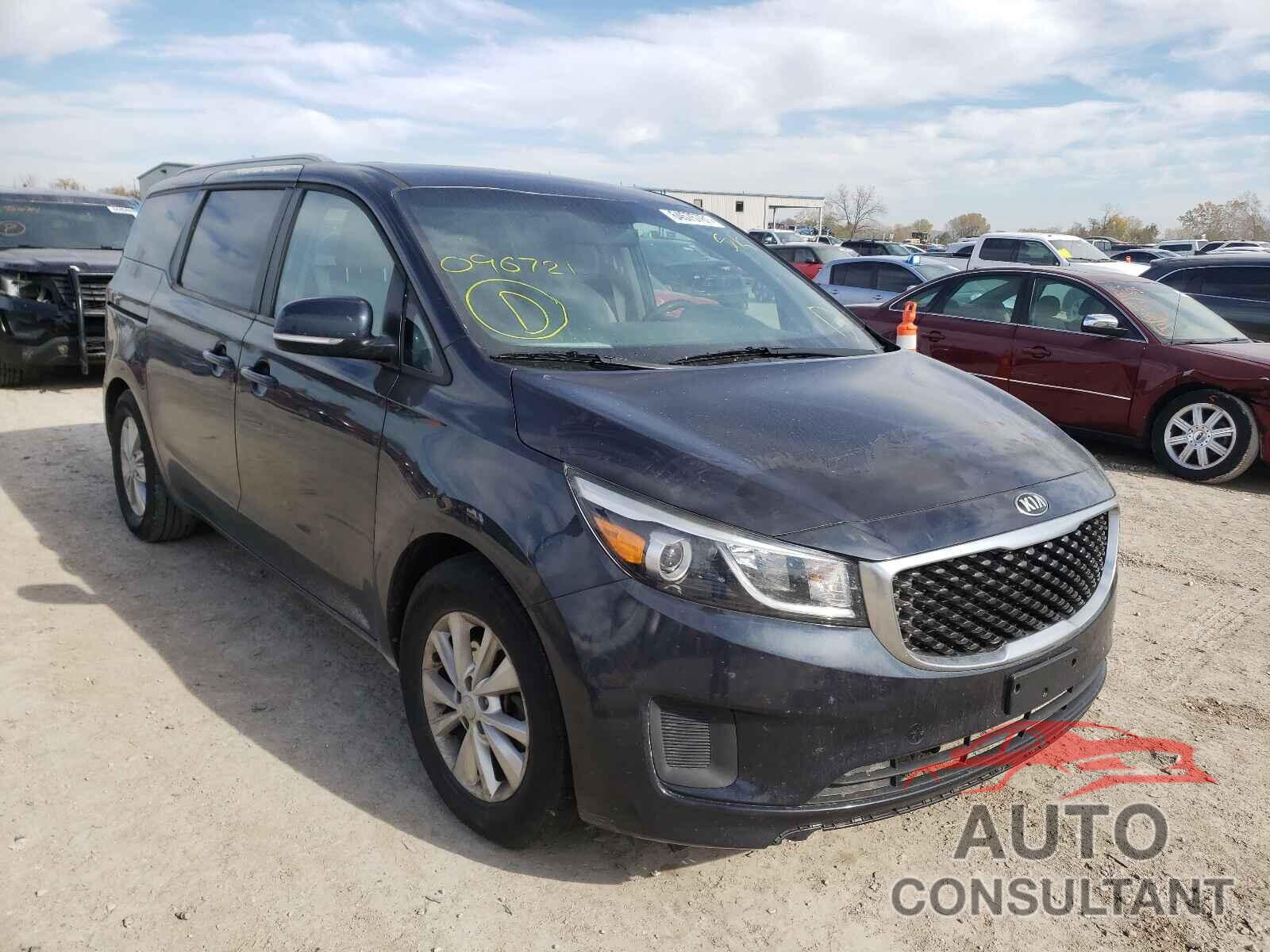 KIA SEDONA 2016 - KNDMB5C12G6096721