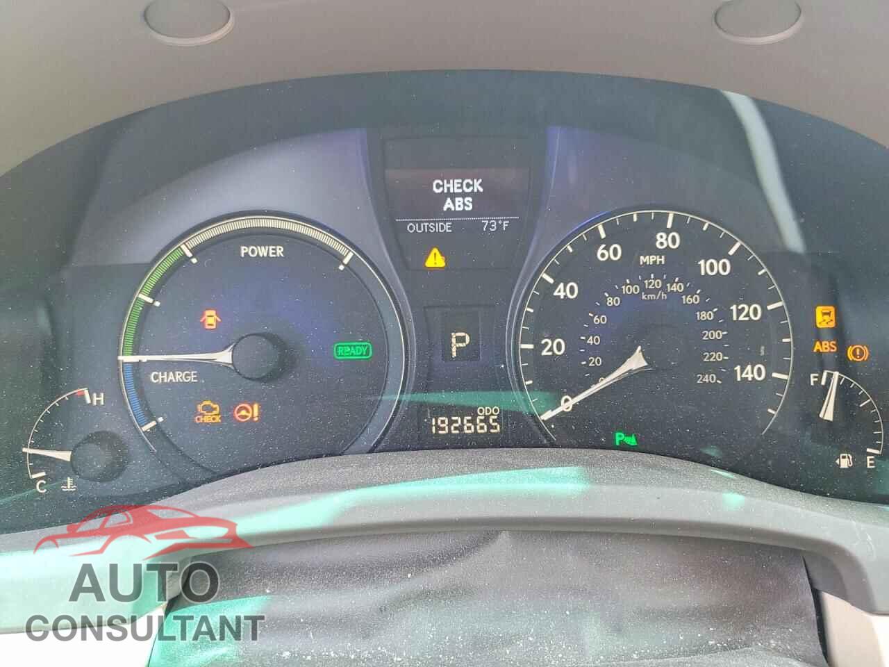 LEXUS RX450 2011 - JTJBC1BA0B2040899