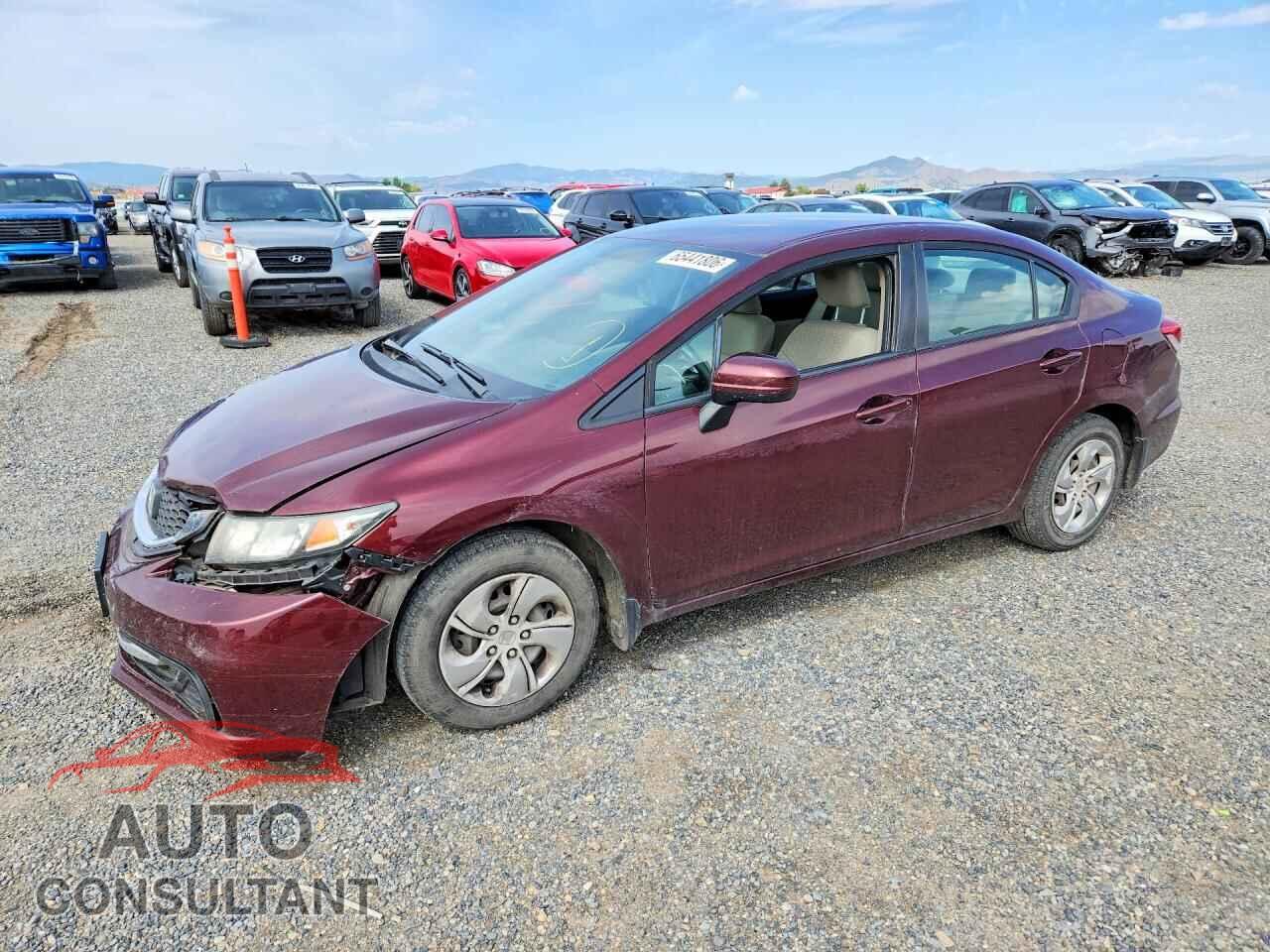 HONDA CIVIC 2014 - 19XFB2F52EE243665
