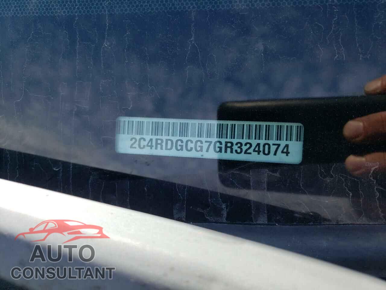 DODGE CARAVAN 2016 - 2C4RDGCG7GR324074