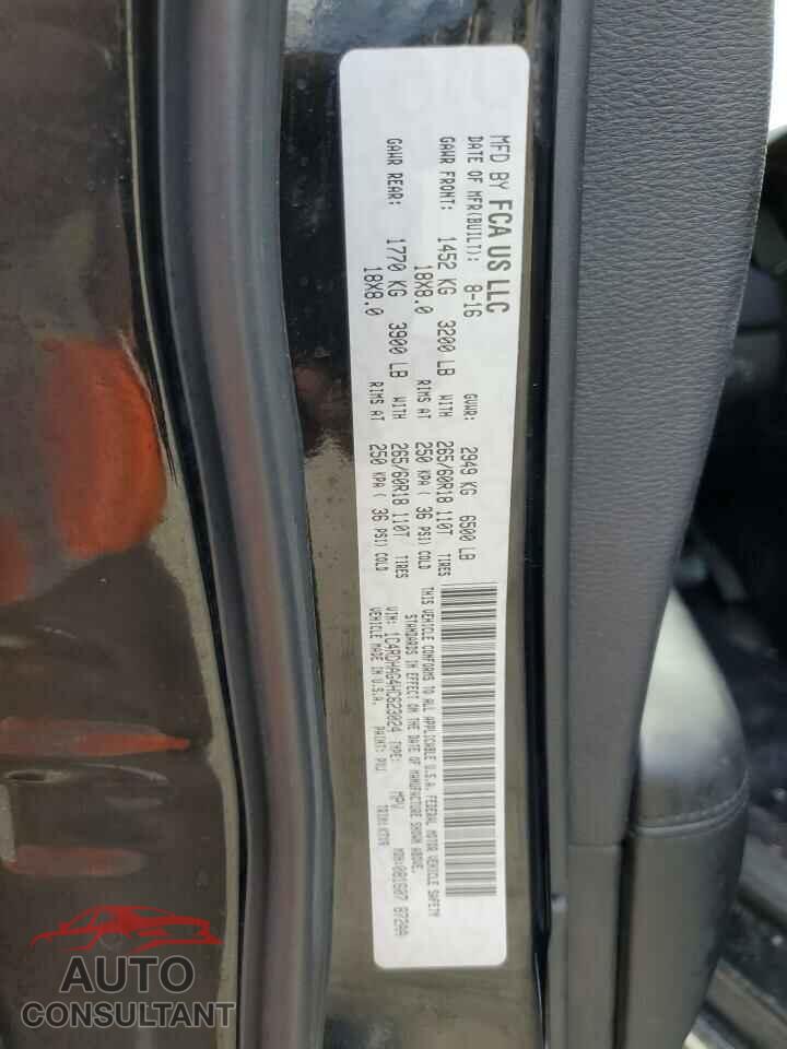 DODGE DURANGO 2017 - 1C4RDHAG4HC623024