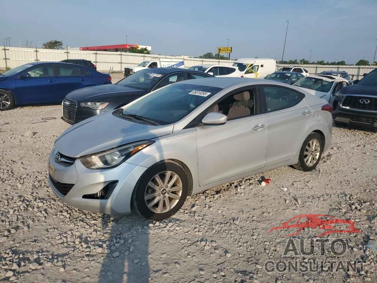 HYUNDAI ELANTRA 2014 - KMHDH4AE2EU051734
