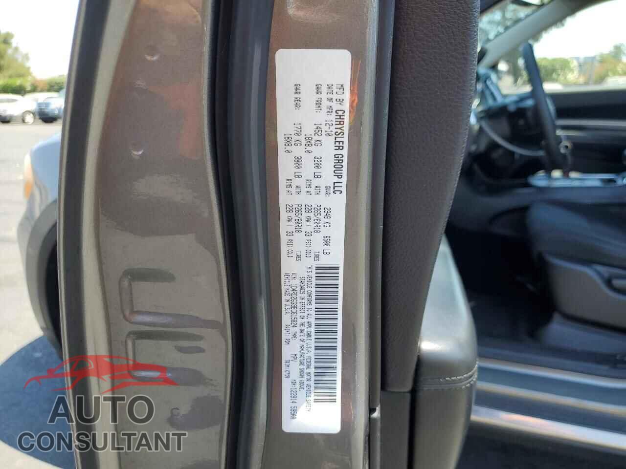DODGE DURANGO 2011 - 1D4RD2GG9BC615824
