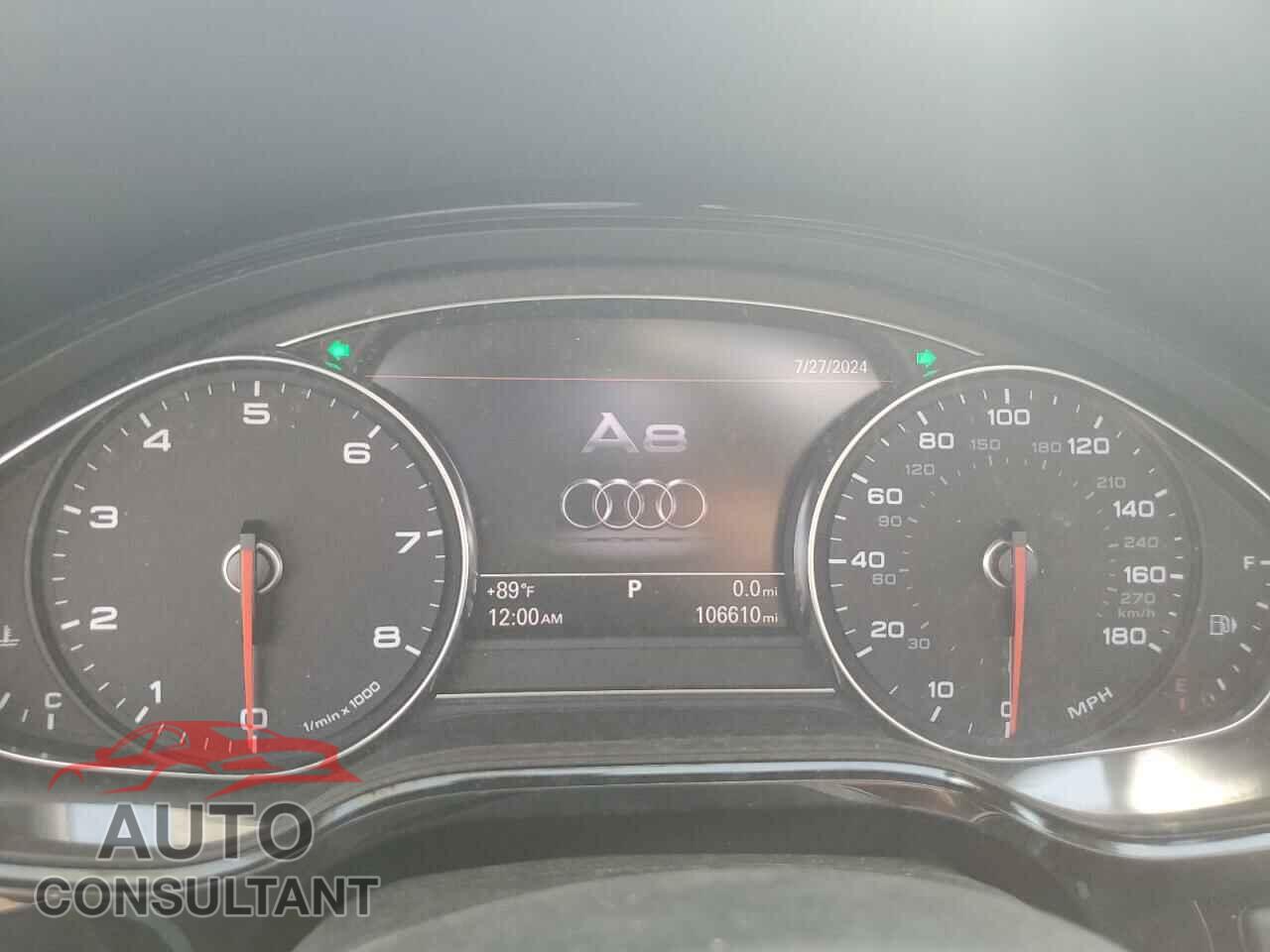 AUDI A8 2011 - WAURVAFD9BN005595
