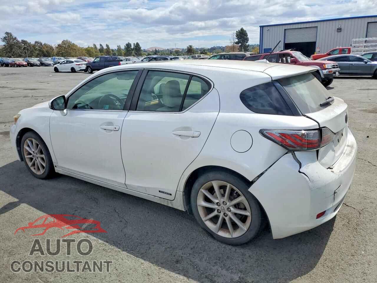 LEXUS CT 200 2011 - JTHKD5BH6B2020904