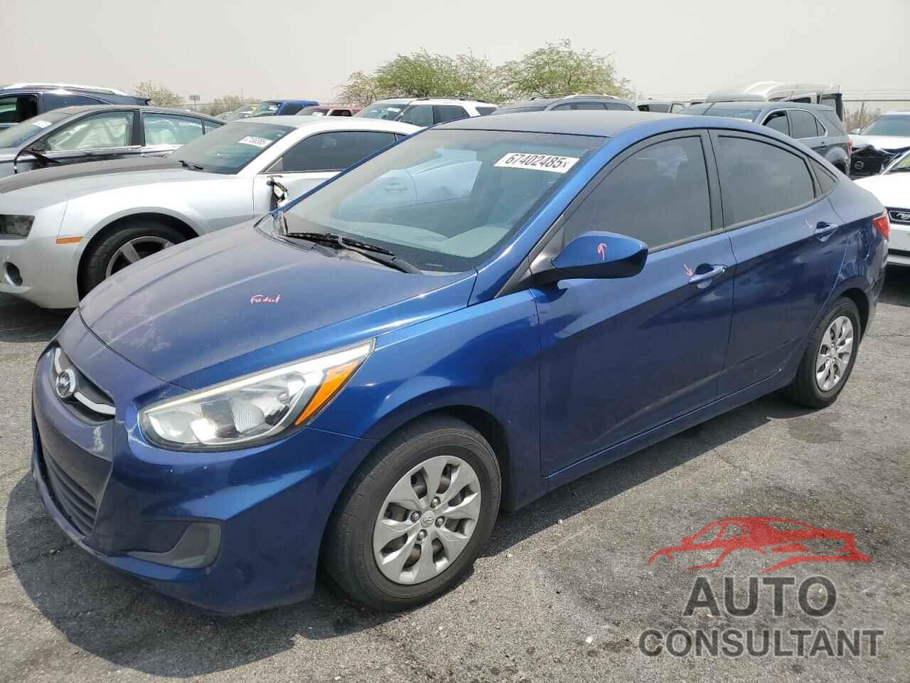 HYUNDAI ACCENT 2015 - KMHCT4AE9FU887200