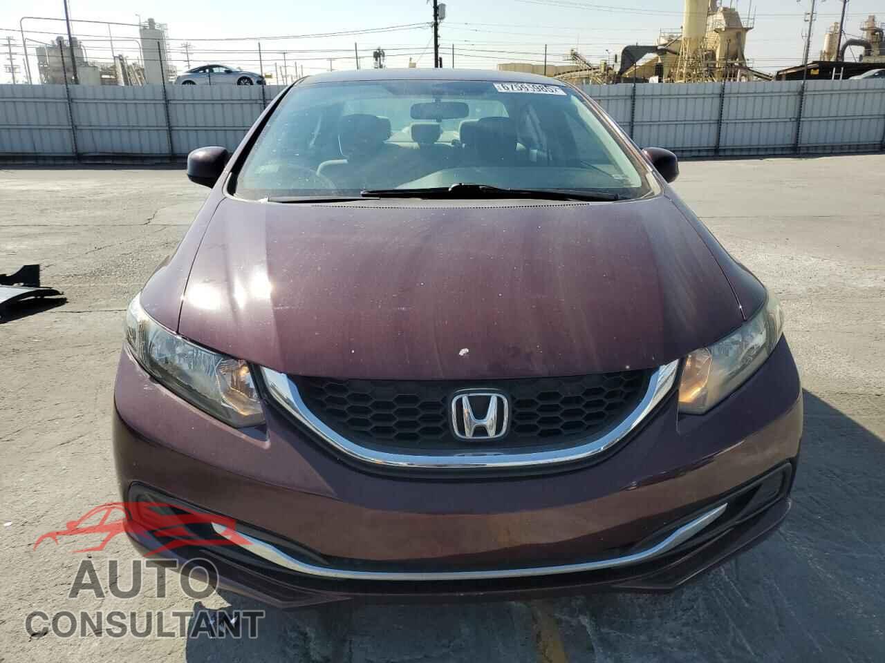 HONDA CIVIC 2013 - 2HGFB2F59DH511034