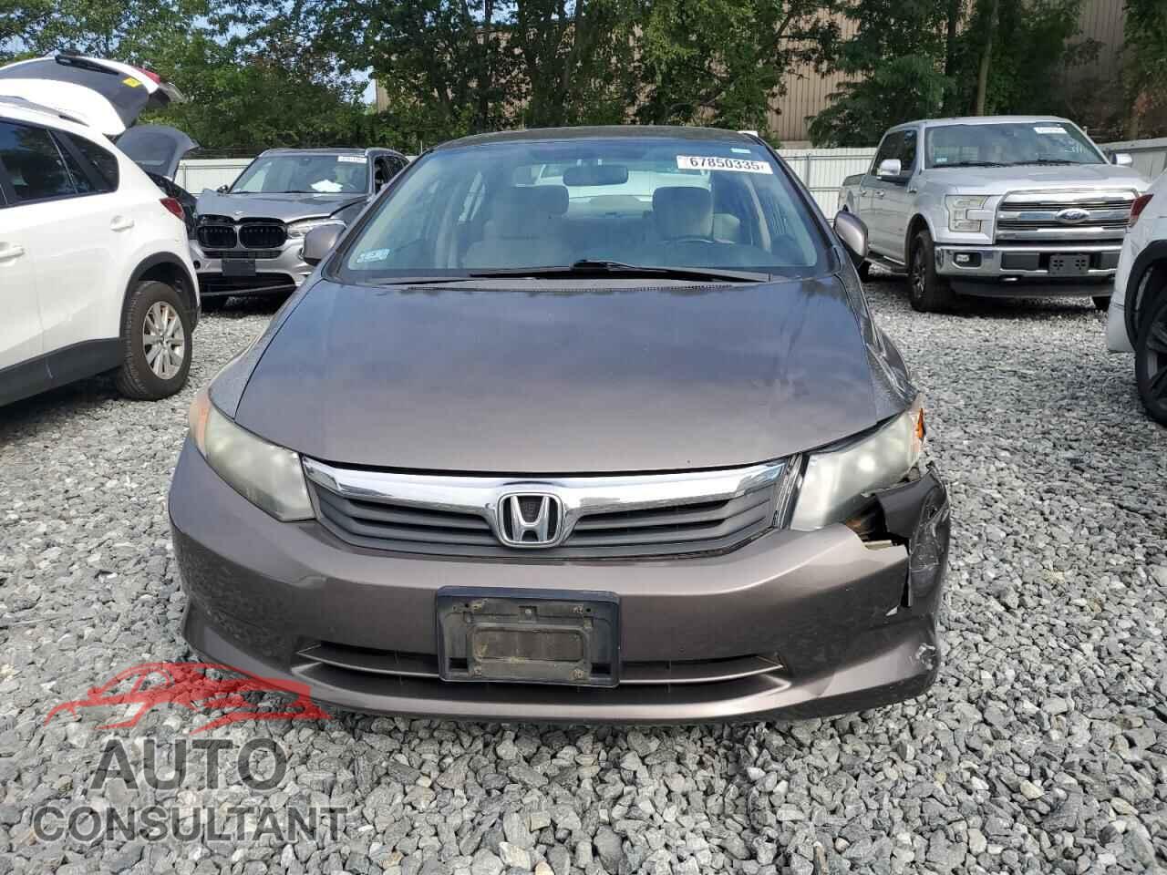 HONDA CIVIC 2012 - 2HGFB2F59CH570079