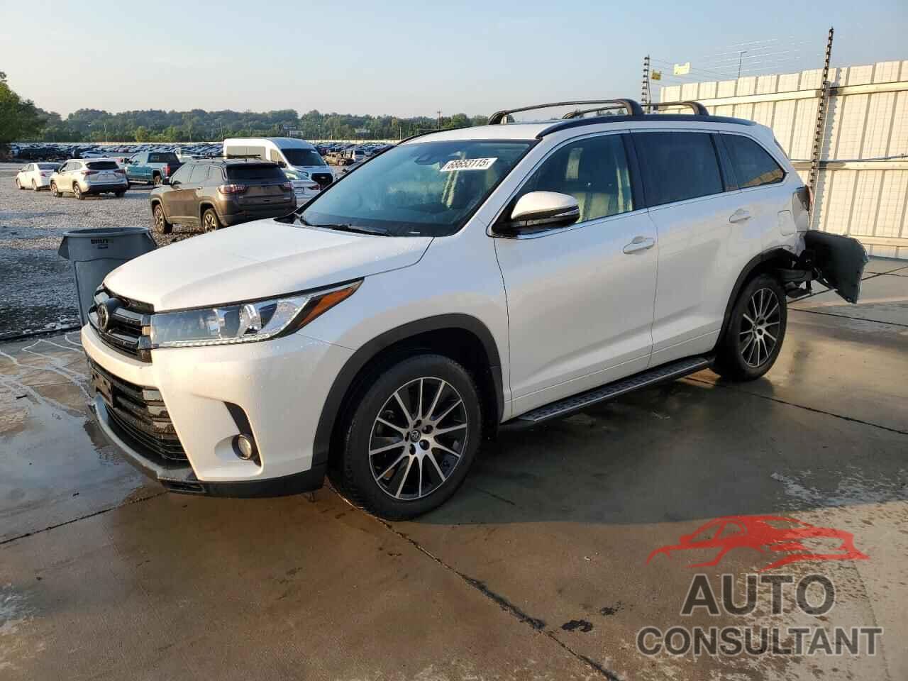 TOYOTA HIGHLANDER 2017 - 5TDJZRFH3HS427533
