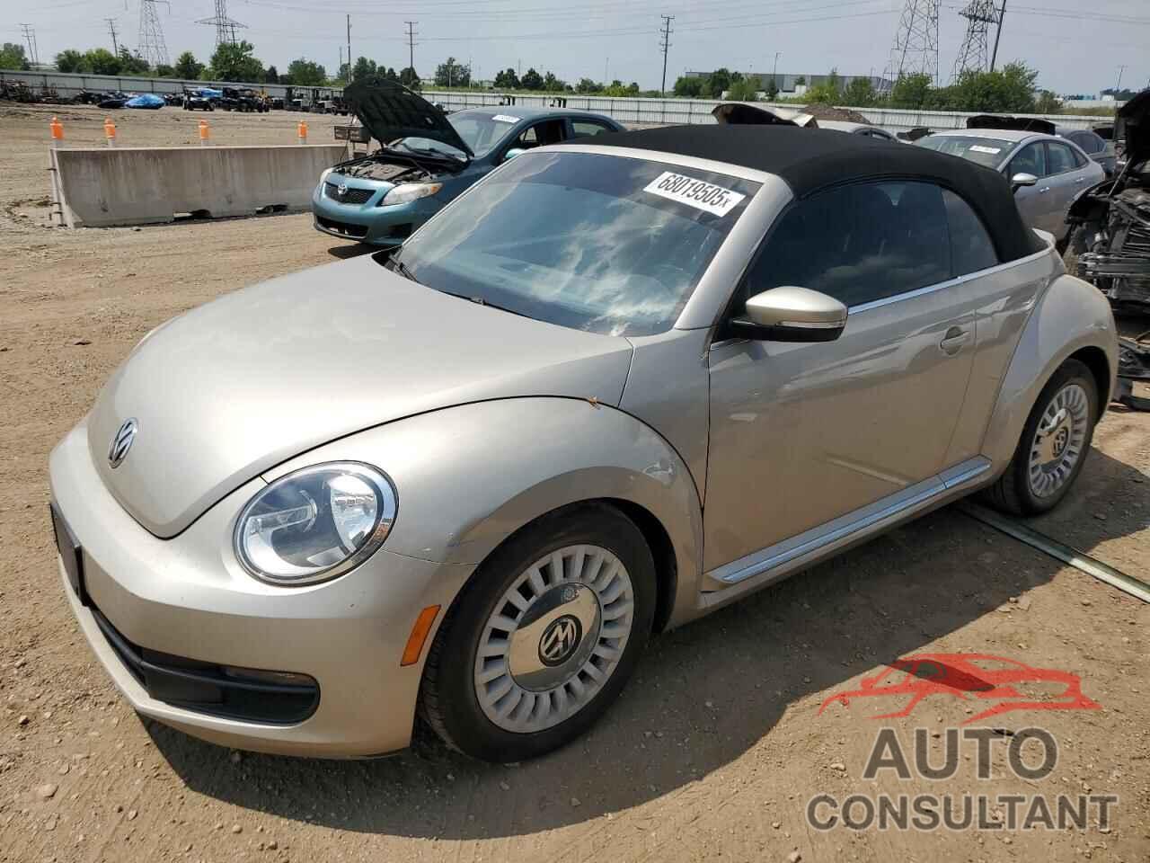 VOLKSWAGEN BEETLE 2013 - 3VW5P7AT4DM818527
