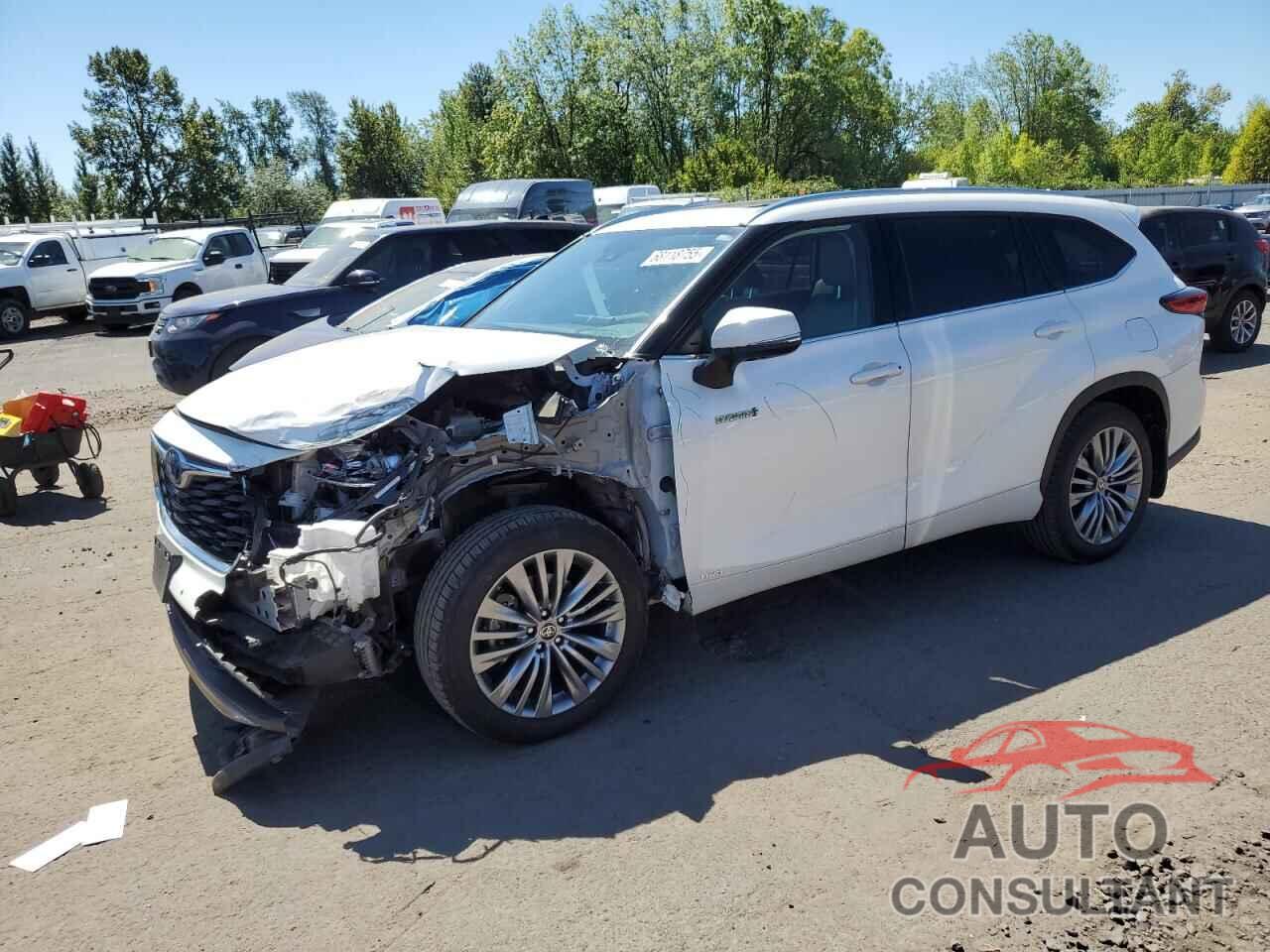 TOYOTA HIGHLANDER 2021 - 5TDEBRCH7MS050144