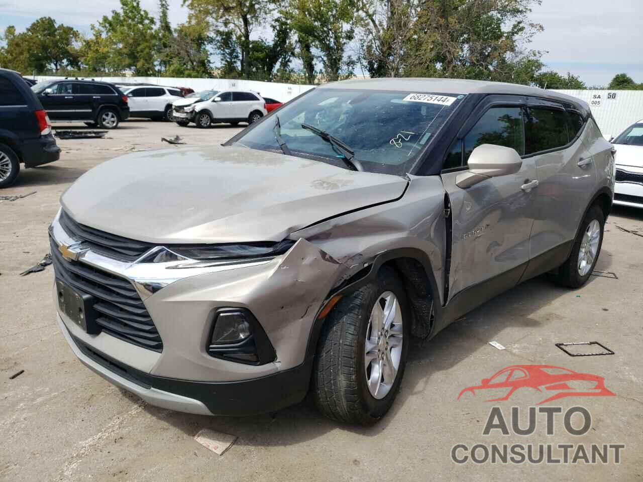 CHEVROLET BLAZER 2021 - 3GNKBBRAXMS582270