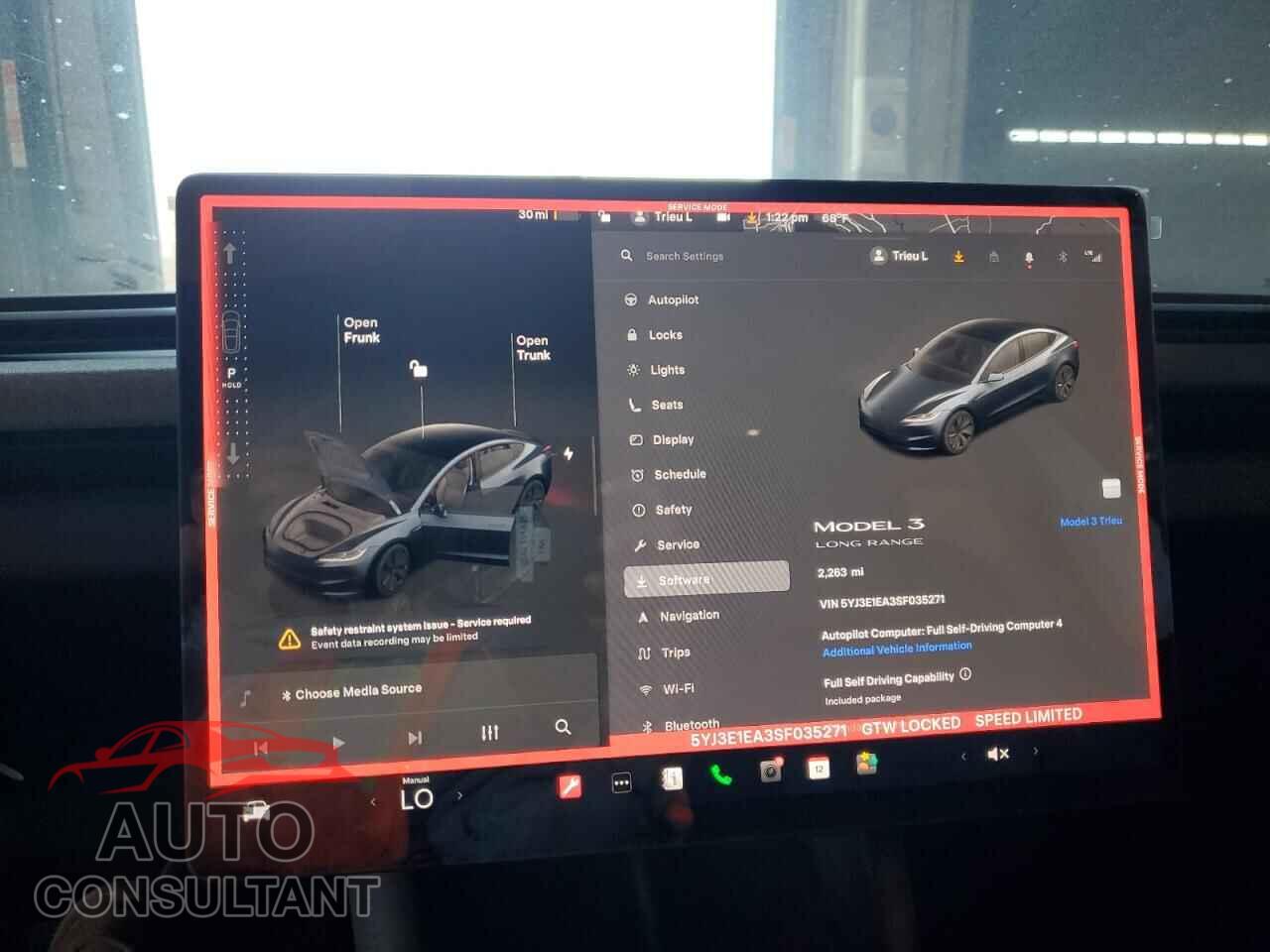 TESLA MODEL 3 2025 - 5YJ3E1EA3SF035271