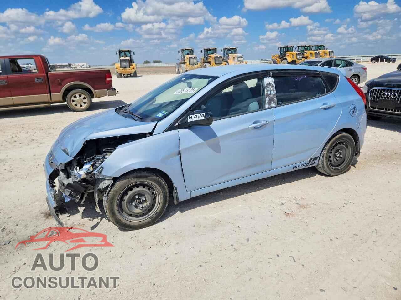 HYUNDAI ACCENT 2012 - KMHCU5AEXCU032875