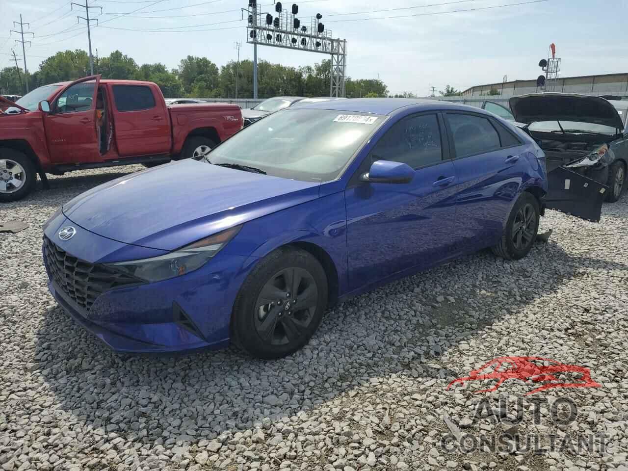 HYUNDAI ELANTRA 2022 - KMHLM4AG9NU351859