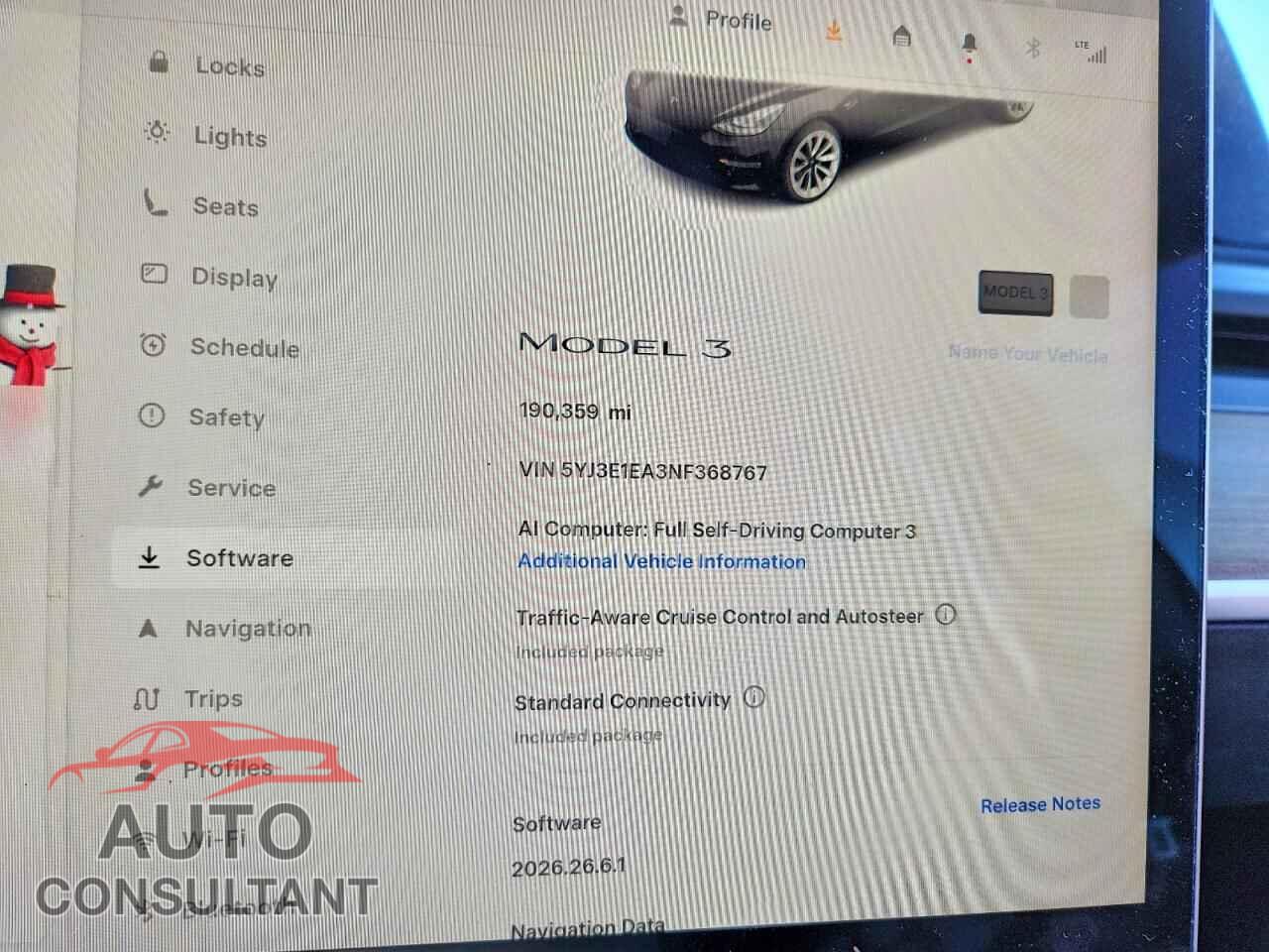 TESLA MODEL 3 2022 - 5YJ3E1EA3NF368767