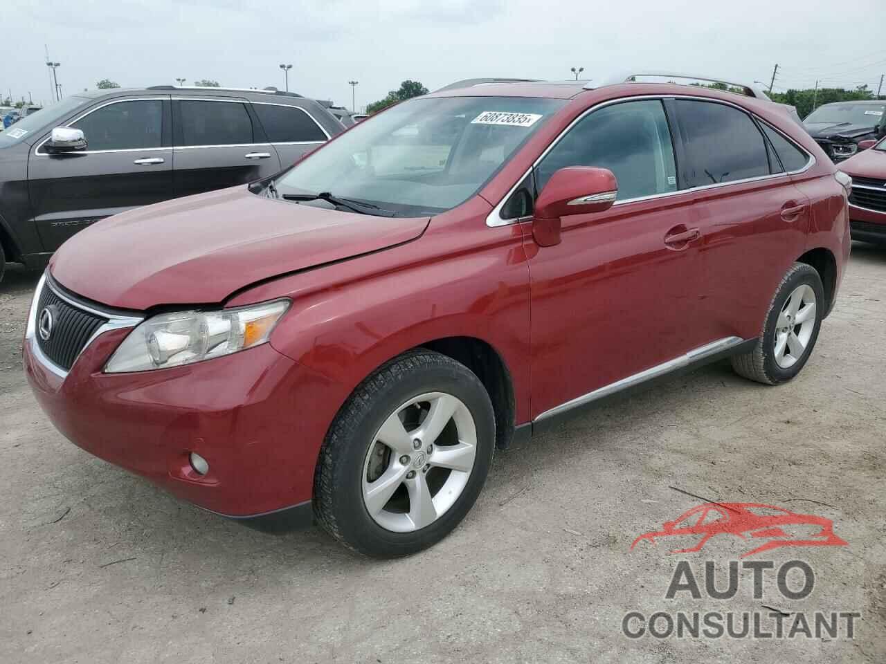 LEXUS RX350 2010 - 2T2BK1BA6AC020108