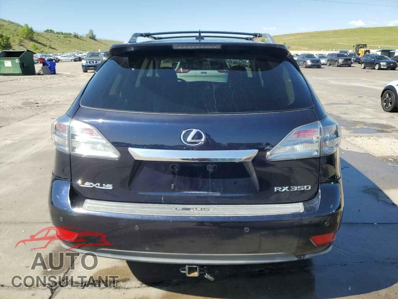 LEXUS RX350 2010 - 2T2BK1BA5AC041175