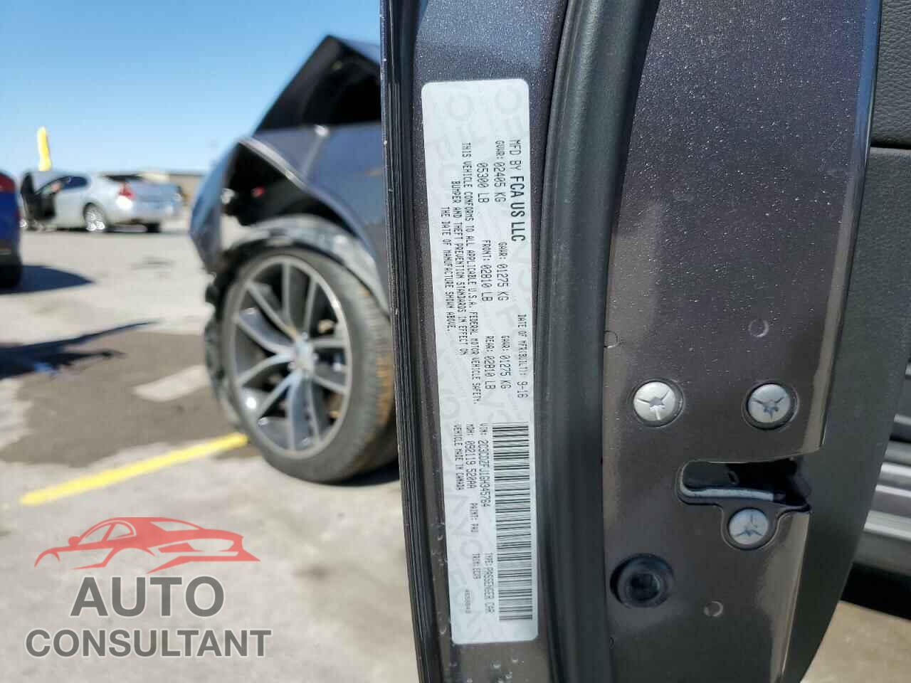 DODGE CHALLENGER 2016 - 2C3CDZFJ1GH345764