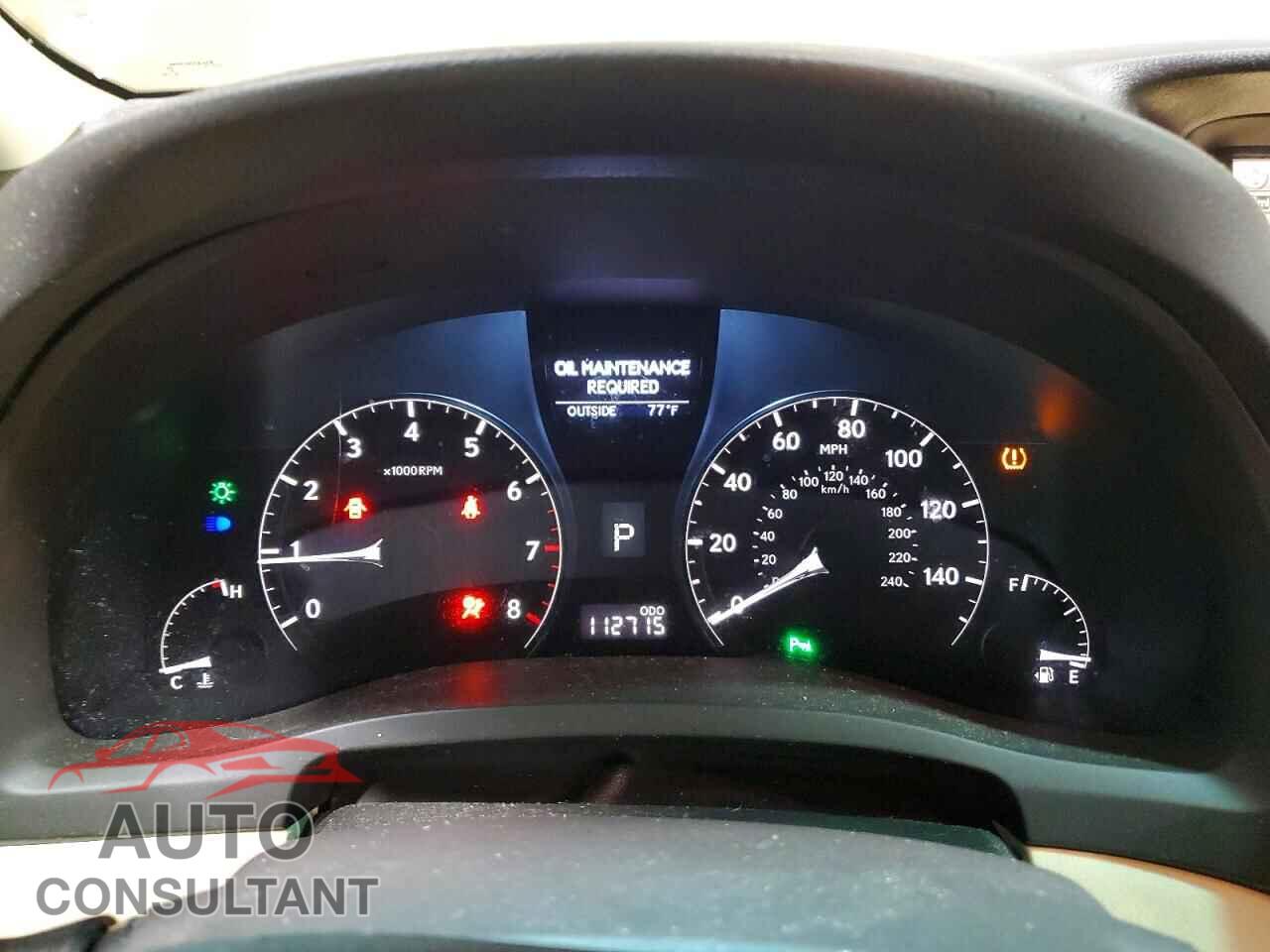 LEXUS RX350 2011 - 2T2ZK1BA2BC046351